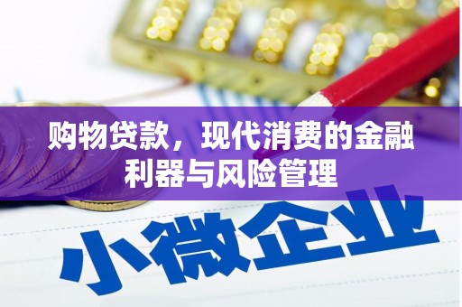 巩留购物贷款，现代消费的金融利器与风险管理
