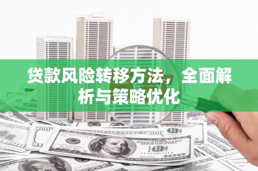 和美贷款风险转移方法，全面解析与策略优化