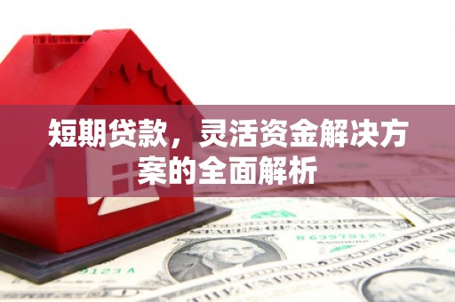 唐县短期贷款，灵活资金解决方案的全面解析