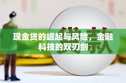 龙川现金贷的崛起与风险，金融科技的双刃剑